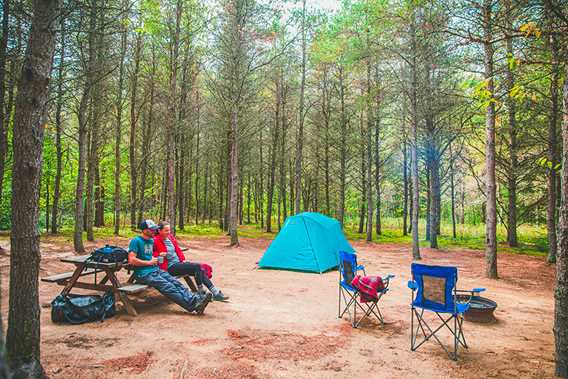 Camping du parc régional du Lac Taureau
